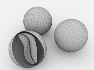 marbles 3D Model