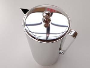 stainless steel waterjug 3D-Modell