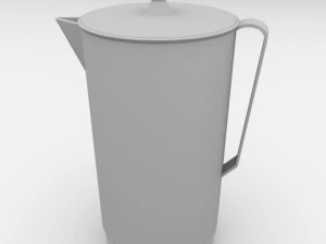 stainless steel waterjug 3D Model