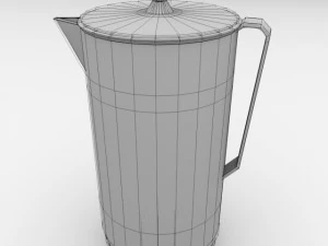 stainless steel waterjug 3D Model