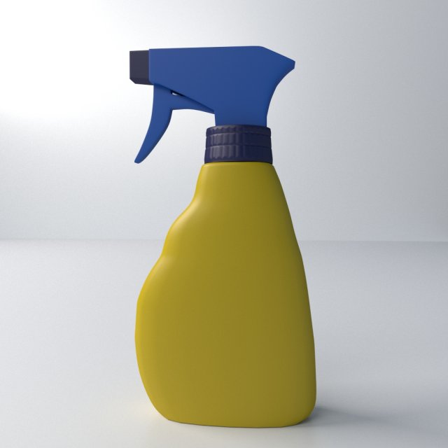 spray bottle Modelo 3D .c4d .max .obj .3ds .fbx .stl .blend 