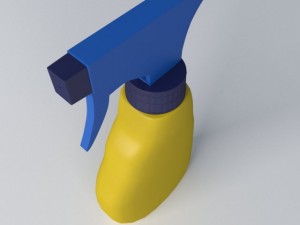 spray bottle Modelo 3D
