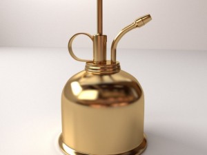 brass mist sprayer 3Dモデル