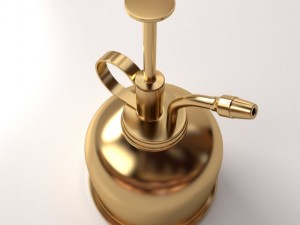 brass mist sprayer 3D 模型