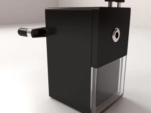 taille-crayon &agrave; manivelle Modèle 3D