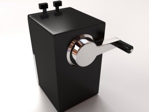 hand cranked sharpener 3D Model