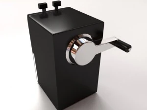 hand cranked sharpener 3D Model