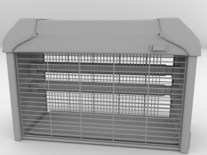 electronic fly killer Model 3D