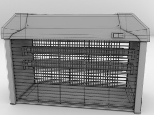 electronic fly killer Model 3D