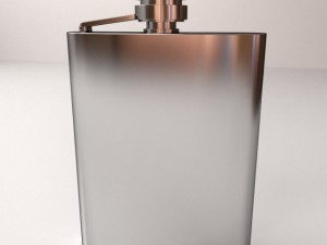 hip flask 3D Model