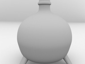 fly bottle Model 3D