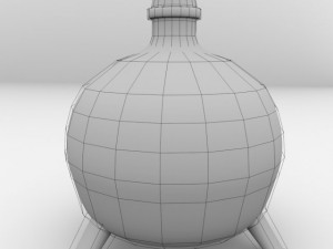 fly bottle Model 3D