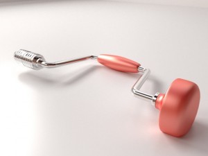 manual hand drill Model 3D