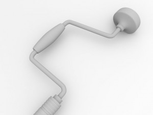 manual hand drill Model 3D