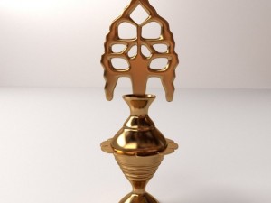 arabic eyeliner 3D Model