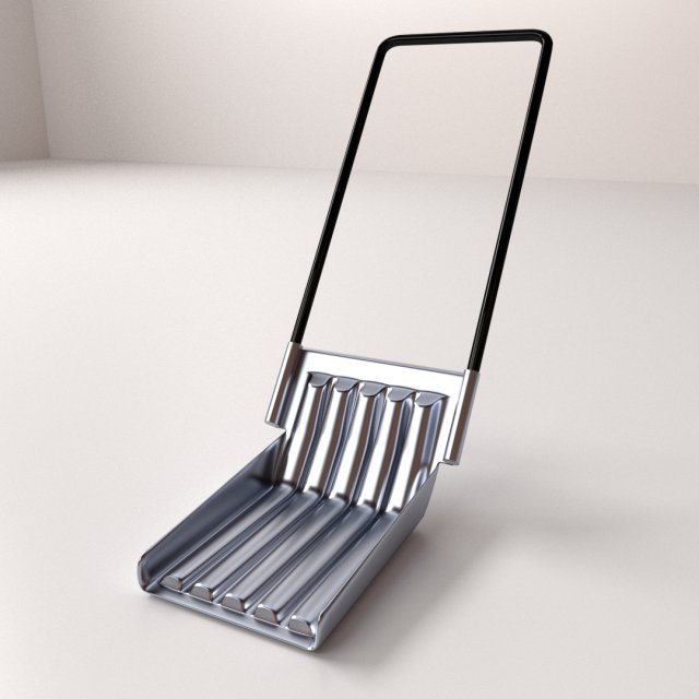 snow shovel Modèle 3D .c4d .max .obj .3ds .fbx .stl .blend 