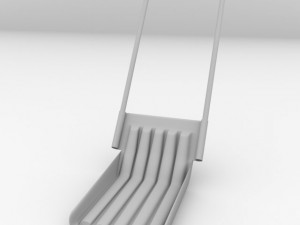 snow shovel Modèle 3D