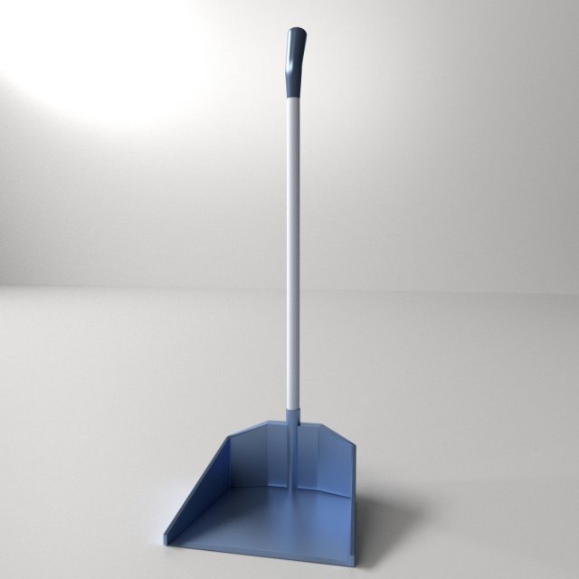 dust pan Model 3D .c4d .max .obj .3ds .fbx .stl .blend 