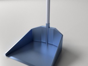 dust pan Model 3D