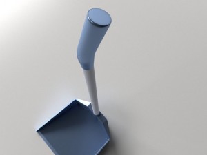 dust pan Model 3D