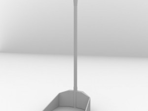 dust pan Model 3D