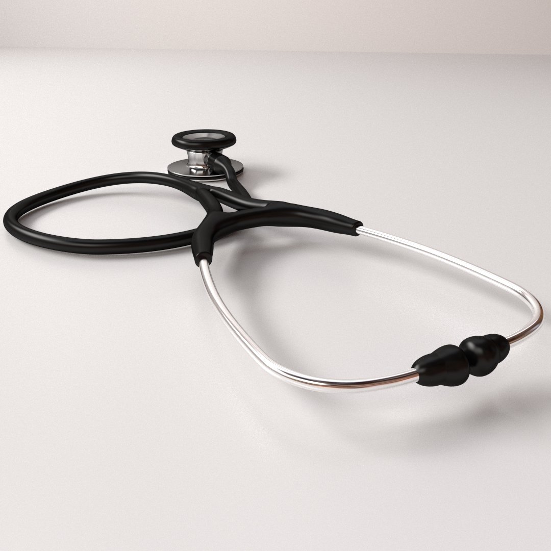 Stethoscope 3d Model In Medical Equipment 3dexport