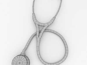 stethoscope 3D Model