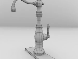 antique faucet 3D Model