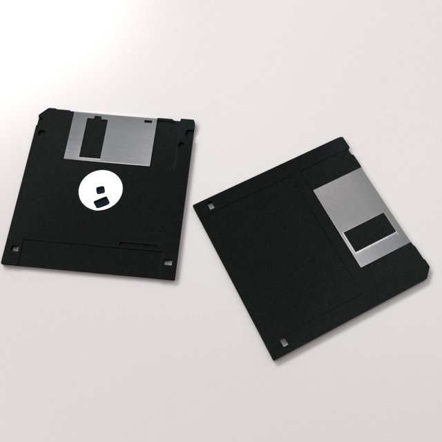 floppy disk 35 3D 모델 .c4d .max .obj .3ds .fbx .stl .blend 