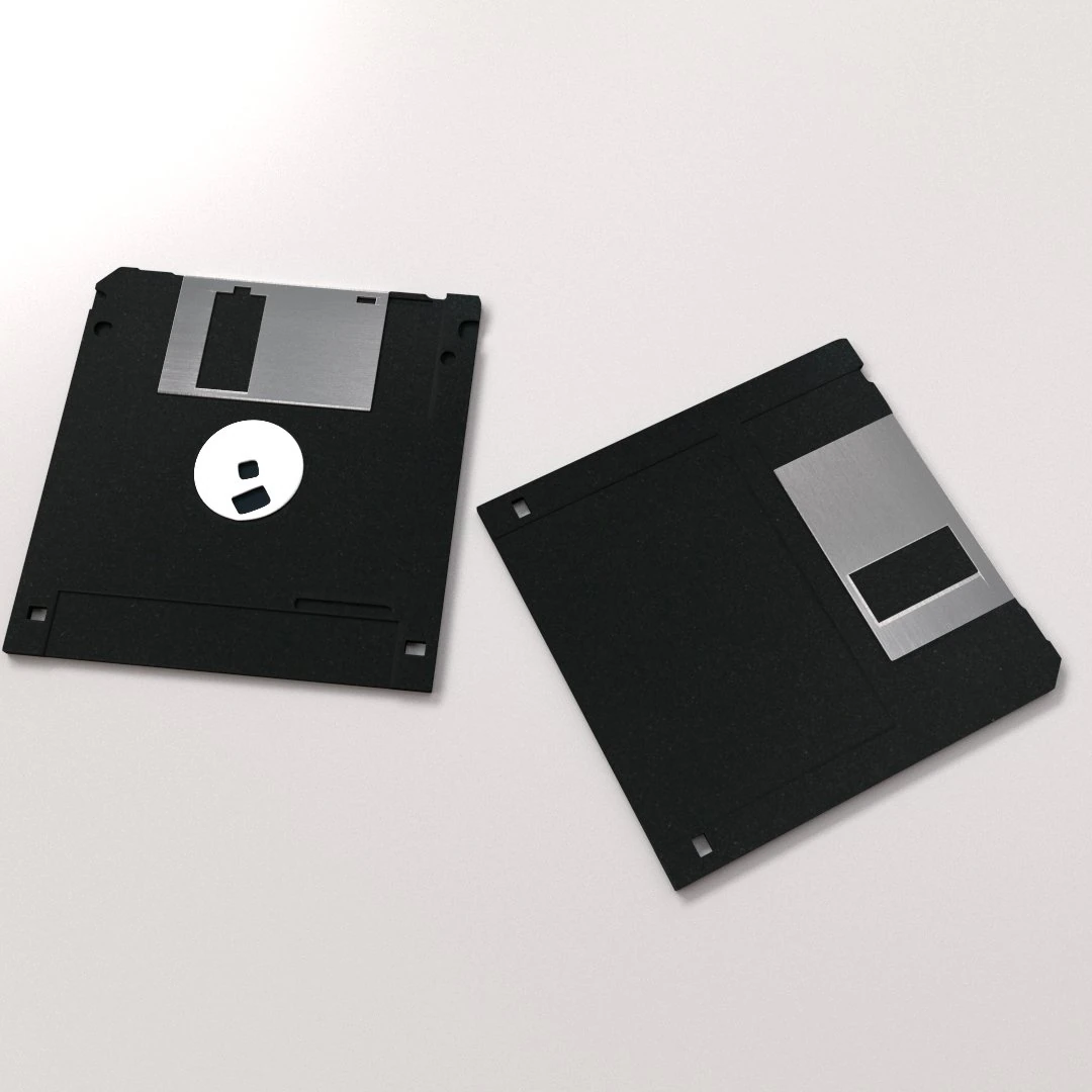 floppy disk 35 3D Model .c4d .max .obj .3ds .fbx .stl .blend 