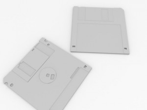 floppy disk 35 3D 모델