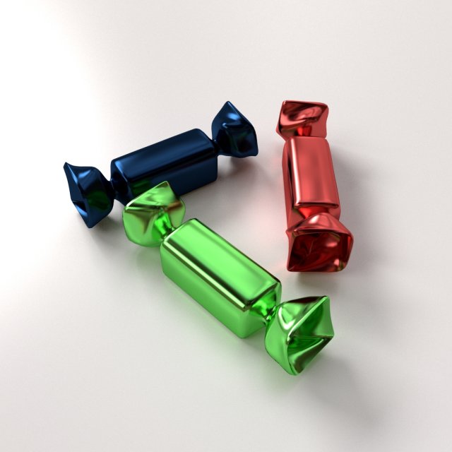 candy 3D Model .c4d .max .obj .3ds .fbx .stl .blend 