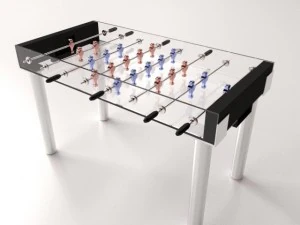 mesa de pebolim Modelo 3D