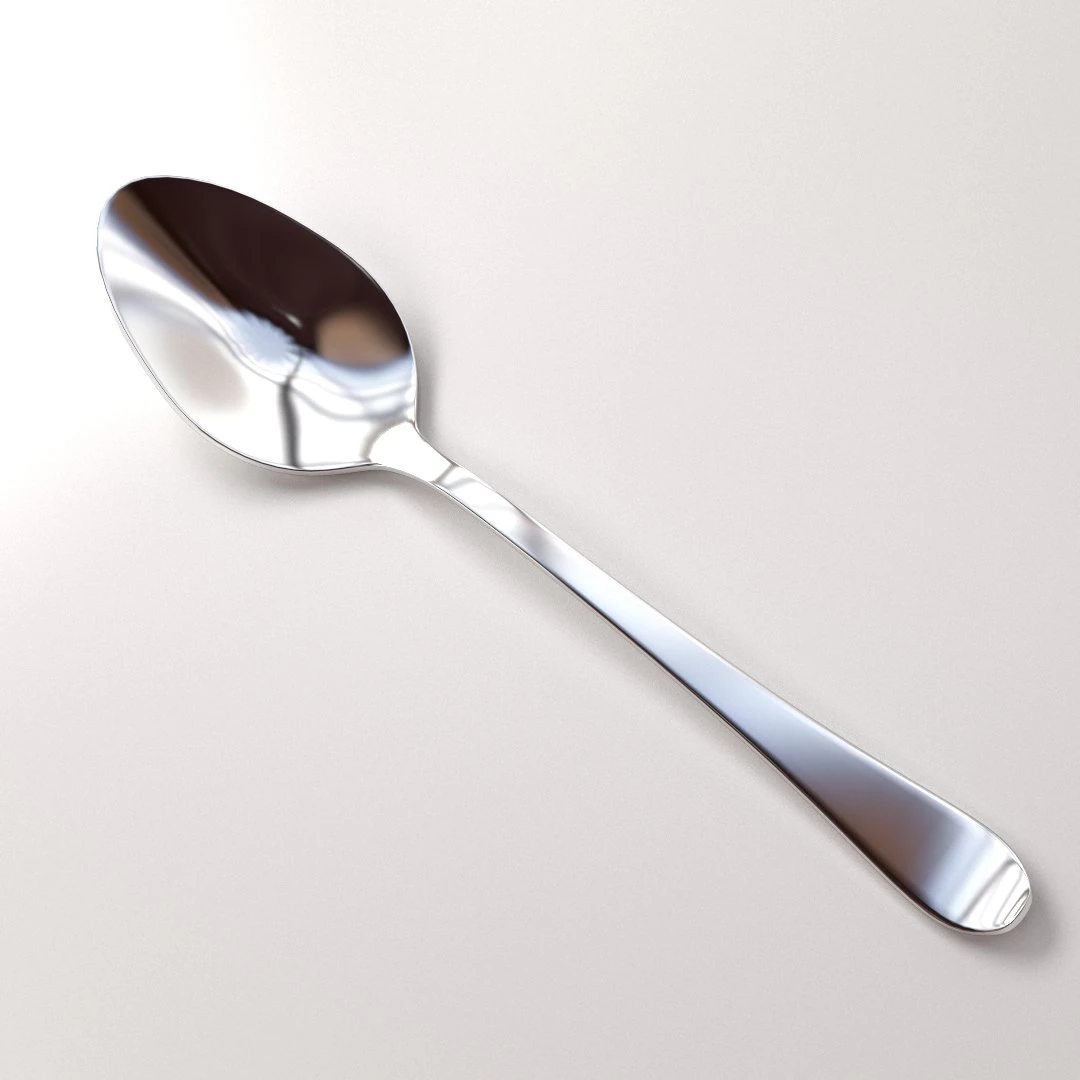spoon 3D Model .c4d .max .obj .3ds .fbx .stl .blend