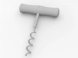 штопор 3D Модель