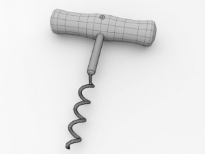 corkscrew Model 3D