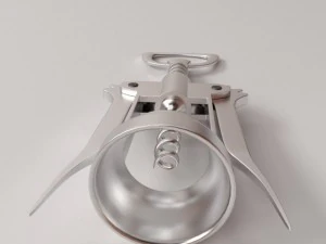 saca-rolhas de asa Modelo 3D