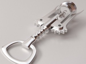 wing corkscrew Model 3D