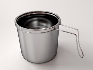 camping mug 3D Модель