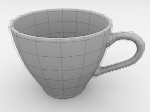cup v1 3D 모델