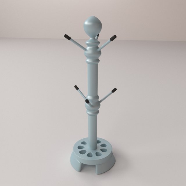 mug tree v2 3D मॉडल .c4d .max .obj .3ds .fbx .stl .blend 