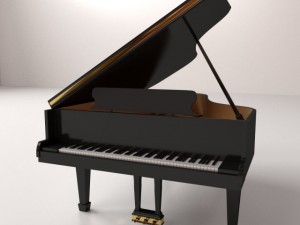 grand piano 3D Model