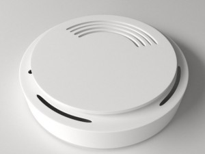 smoke detector v2 3D Model
