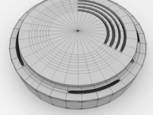 smoke detector v2 3D Model