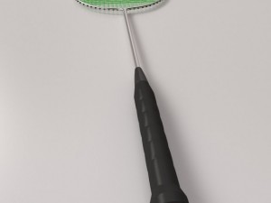 badminton racquet 3D 모델