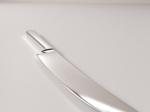 table knife Modelo 3D