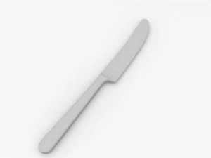 table knife 3D Model