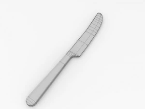 table knife 3D Model