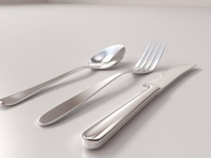 cutlery set 3D Model