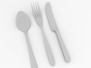 cutlery set 3D Model